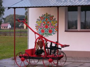 Poland Zalipie Painted Village