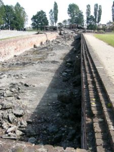 The gas chambers of Birkenau were blown up by the