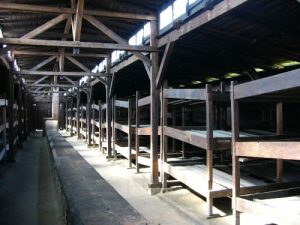 Inside the barracks