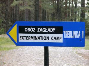 Treblinka II - Camp sign