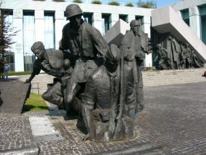 Modern Warsaw has numerous memorials to the horrors of World