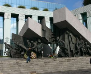 Modern Warsaw has numerous memorials to the horrors of World