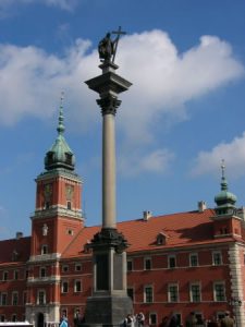 Warsaw - reconstructed old town center. Here is the Royal