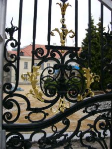 Poland, Warsaw City - Front gate