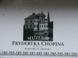 In Warsaw is the graceful Chopin Museum (in the Ostrogski
