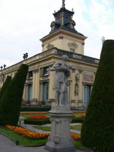 Wilanow Palace The park has been built over a 300-year period,