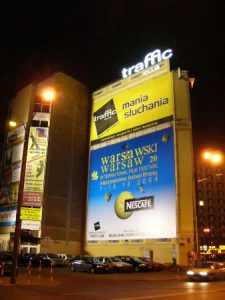 Poland, Warsaw City - Billboards