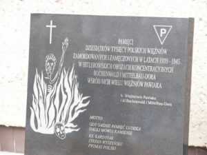 Warsaw Ghetto remembrance plaque