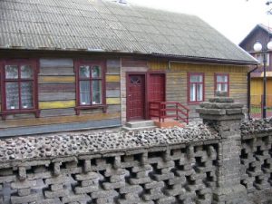 Ciechanow - wood houses