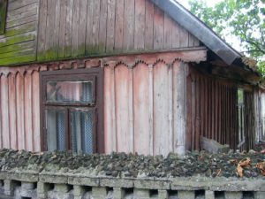 Ciechanow - wood house detail