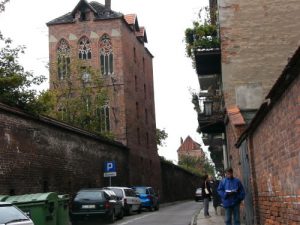 Torun city - old city walls