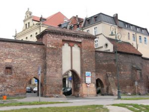 Torun city - old city walls