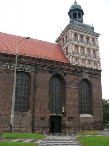 Gdansk - church walls and windows