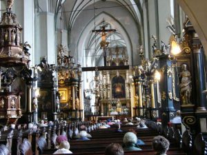 Gdansk - St. Nicholas basilica interior