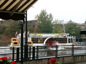 Gdansk - tourist boat on the Motlawa River