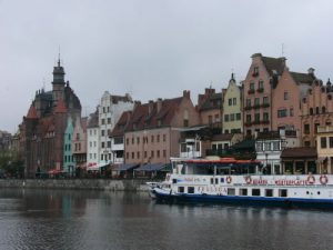 Gdansk - on the Motlawa River harbor