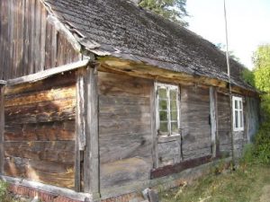 Kalisz rural area farmhouse