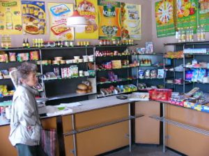 Kalisz rural area local store