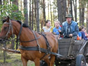 Kalisz rural area school outing