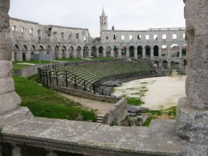 Pula has been Istria's administrative center since ancient Roman times. The