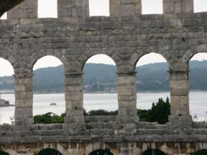 Pula has been Istria's administrative center since ancient Roman times.The