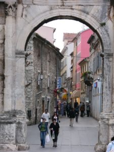 Pula has been Istria's administrative center since ancient Roman times. The