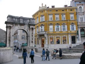 Pula has been Istria's administrative center since ancient Roman times. The