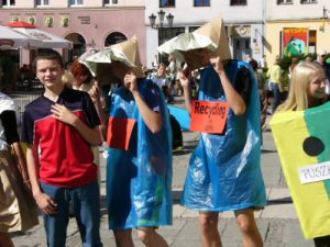 Kalisz city views - costumes for