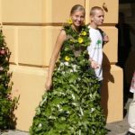 Kalisz city views - flower costume