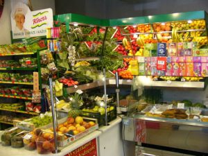 Kalisz city views - supermarket