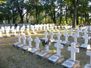 Kalisz city views - local cemetery