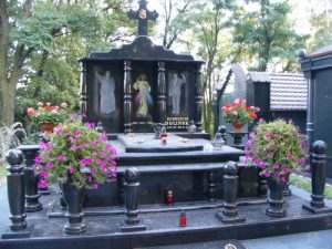 Kalisz city views - local cemetery