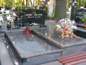 Kalisz city views - local cemetery