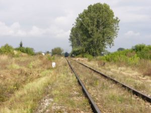 Kazimierz Dolny - double-decker train