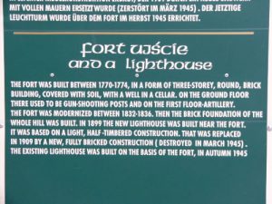 History of the lighthouse fort.