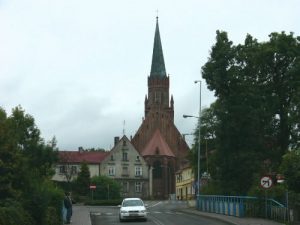 Kolobrzeg - area church