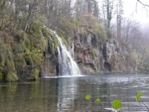 Plitvice Lakes National Park  The sixteen lakes are separated into