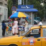 Taxi and Snack Kiosk