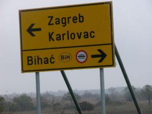 Bosnia is not far from any border crossing with Croatia.