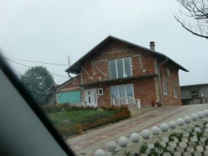 Repaired house not yet finished  Bihac suffered the destruction of many