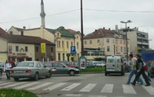 The Bosnian provincial capitol of Bihac.  It's a university city
