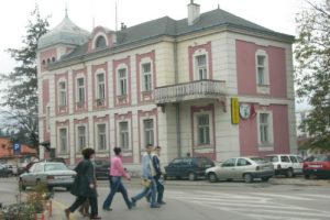 The Bosnian provincial capitol of Bihac.  It's a university city