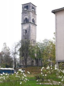 University bell tower