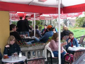 Bihac - University students. The University of Bihac was opened in