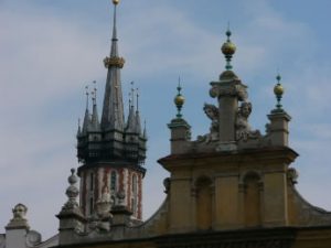 Kraków - city center details