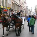 Kraków - city center carriage