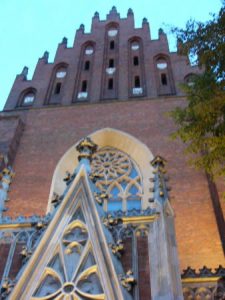 Kraków - The Domincan Church was founded in 1250 and