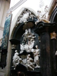 Kraków - church interior detail