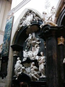 Kraków - church interior detail