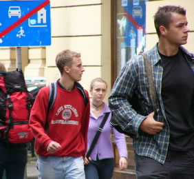 Kraków - students